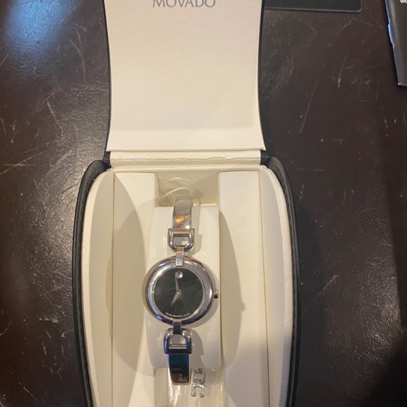 Movado stainless steel women's watch